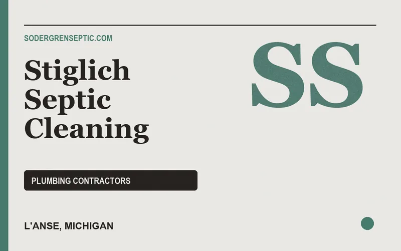 Stiglich Septic Cleaning in L'Anse, Michigan