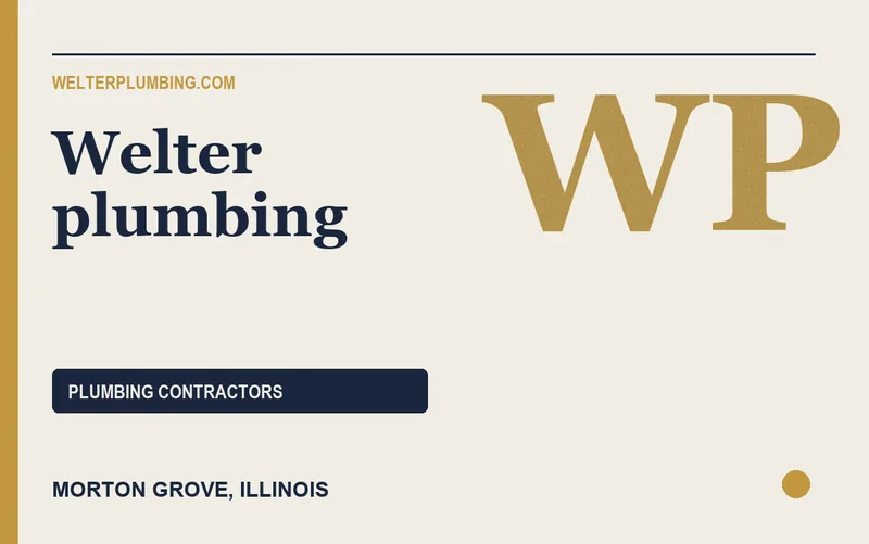 Welter plumbing in Morton Grove, Illinois