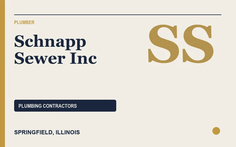 Schnapp Sewer Inc in Springfield, Illinois