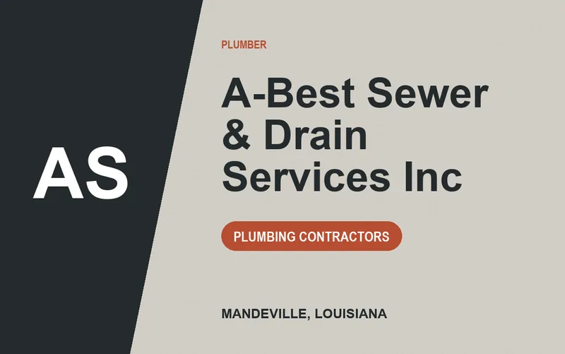 A-Best Sewer & Drain Services Inc in Mandeville, Louisiana