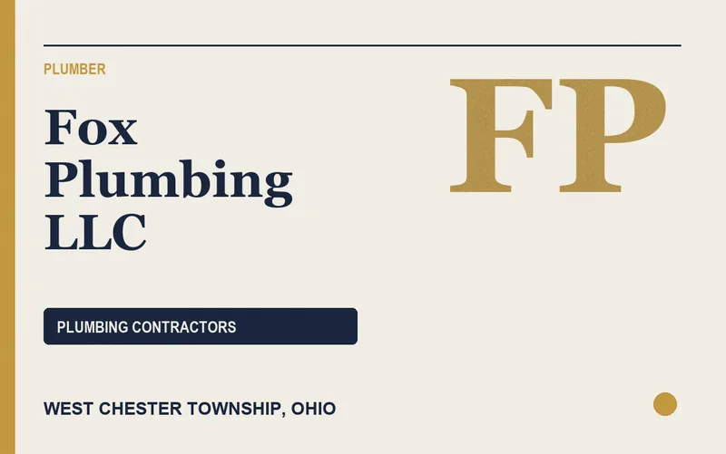 Fox Plumbing Llc in West Chester Township, Ohio