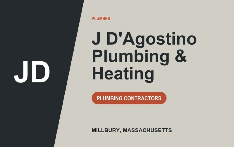 J D'Agostino Plumbing & Heating in Millbury, Massachusetts