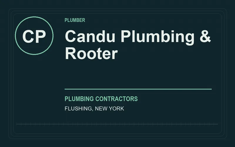 Candu Plumbing & Rooter in Flushing, New York