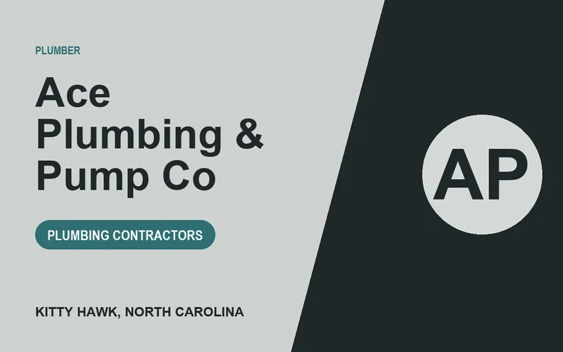 Ace Plumbing & Pump Co in Kitty Hawk, North Carolina