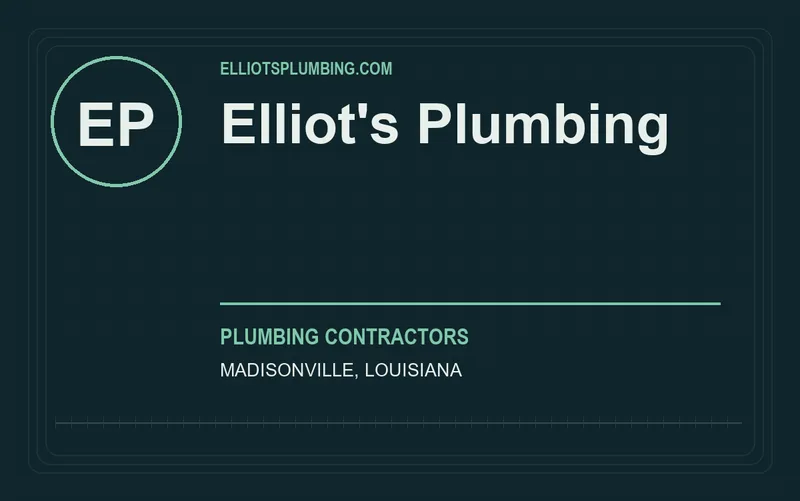 Elliot's Plumbing in Madisonville, Louisiana