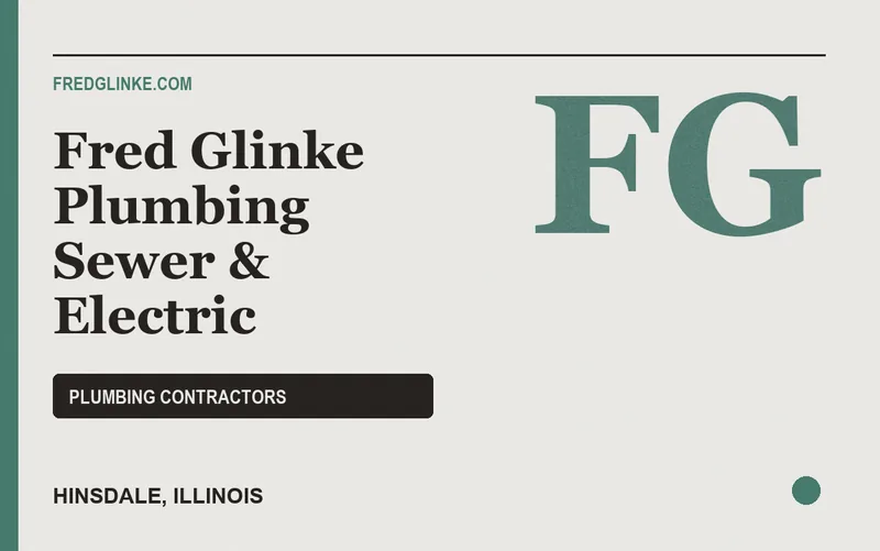 Fred Glinke Plumbing Sewer & Electric in Hinsdale, Illinois
