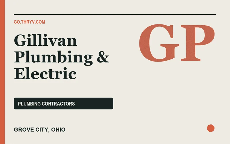Gillivan Plumbing & Electric in Grove City, Ohio