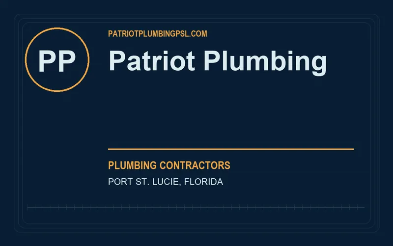 Patriot Plumbing in Port St. Lucie, Florida