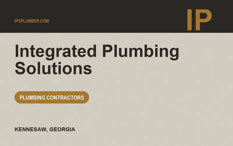 Integrated Plumbing Solutions in Kennesaw, Georgia