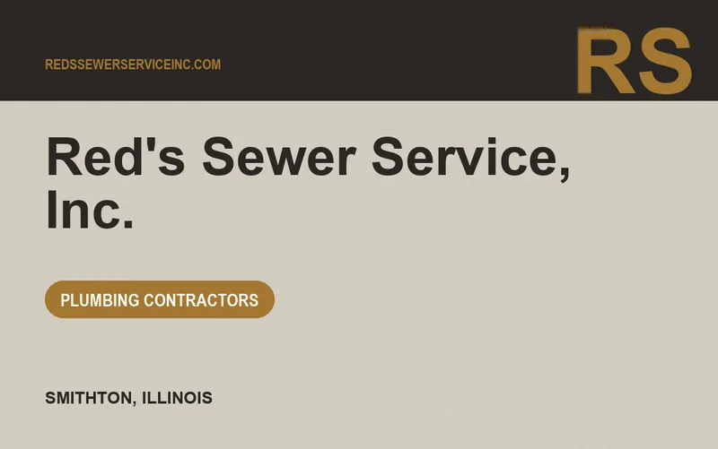 Red's Sewer Service, Inc. in Smithton, Illinois