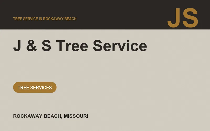 J & S Tree Service in Rockaway Beach, Missouri