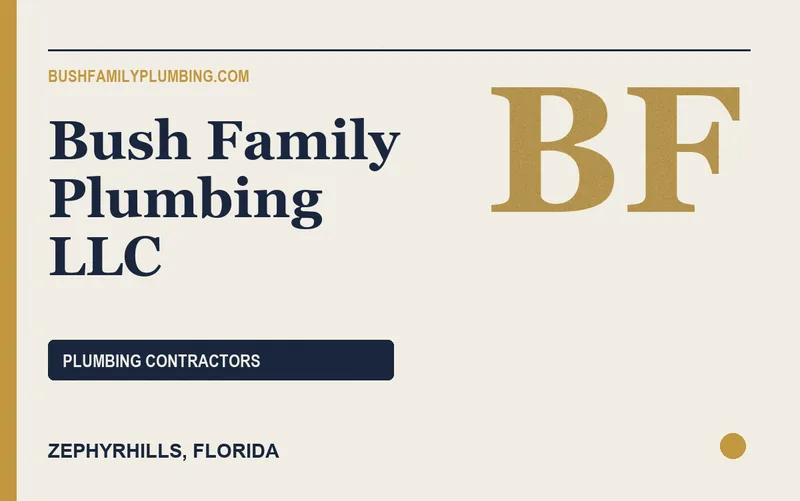 Bush Family Plumbing LLC in Zephyrhills, Florida
