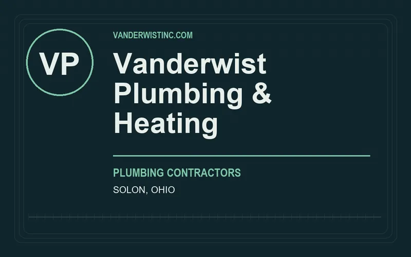 Vanderwist Plumbing & Heating in Solon, Ohio