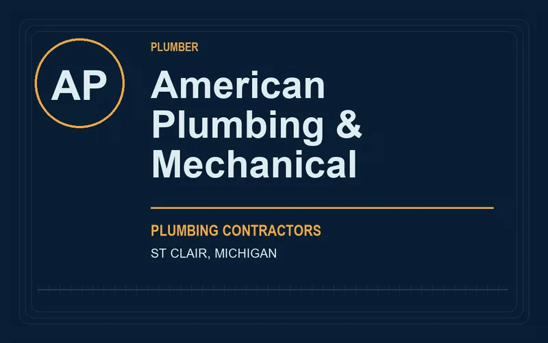 American Plumbing & Mechanical in St Clair, Michigan