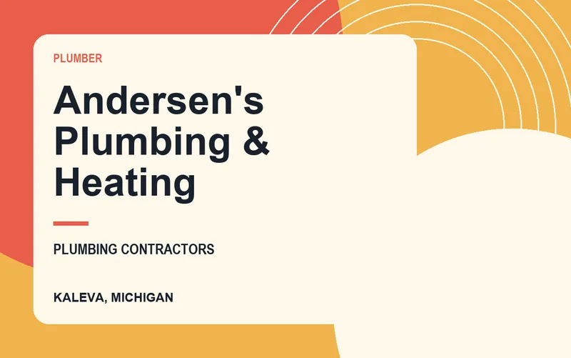 Andersen's Plumbing & Heating in Kaleva, Michigan