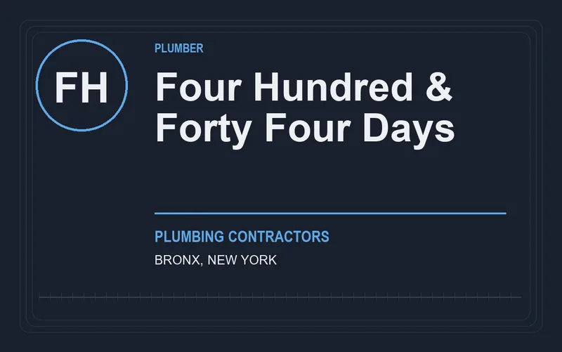 Four Hundred & Forty Four Days in Bronx, New York