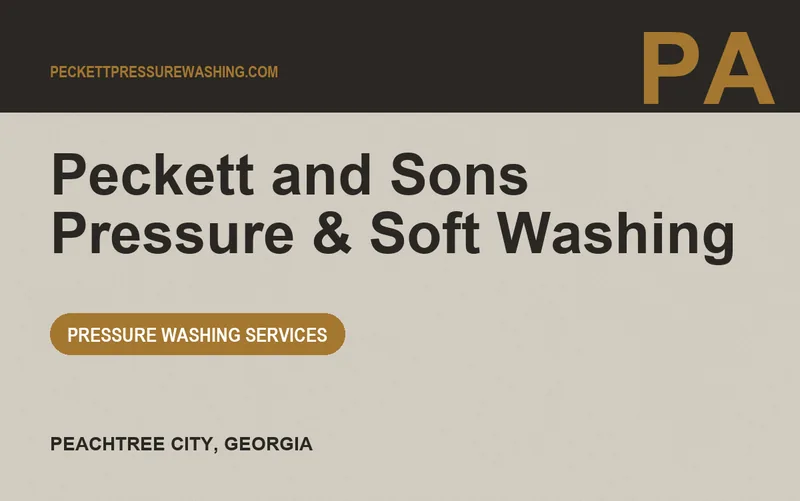 Peckett and Sons Pressure & Soft Washing in Peachtree City, Georgia