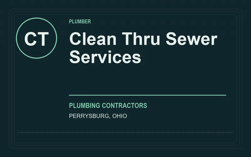 Clean Thru Sewer Services in Perrysburg, Ohio