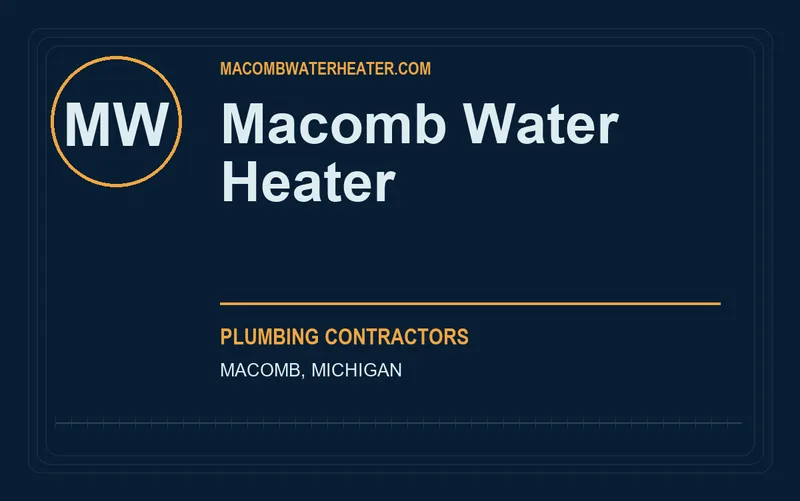 Macomb Water Heater in Macomb, Michigan