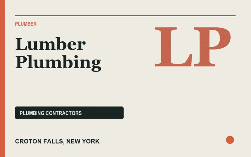 Lumber Plumbing in Croton Falls, New York