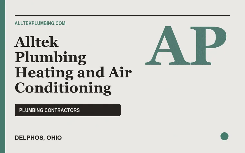 Alltek Plumbing Heating and Air Conditioning in Delphos, Ohio