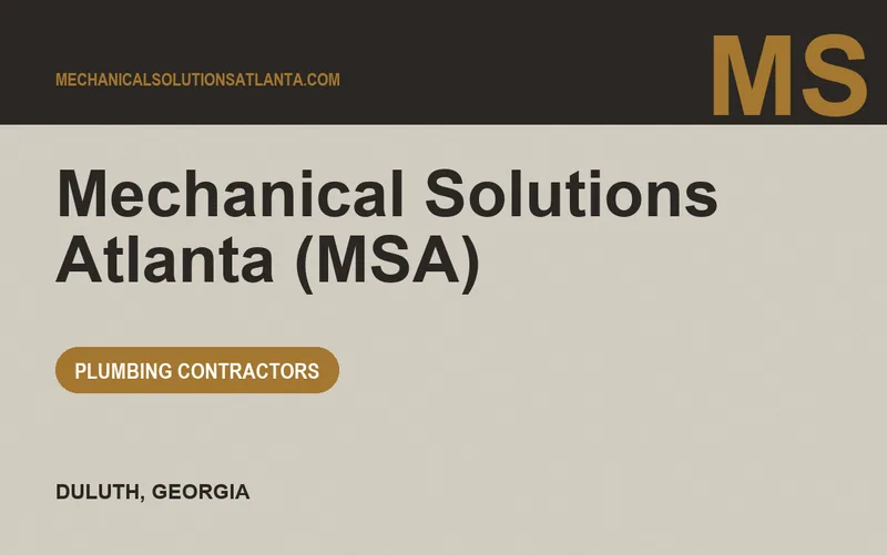 Mechanical Solutions Atlanta (MSA) in Duluth, Georgia