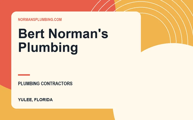 Bert Norman's Plumbing in Yulee, Florida