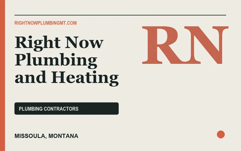 Right Now Plumbing and Heating in Missoula, Montana