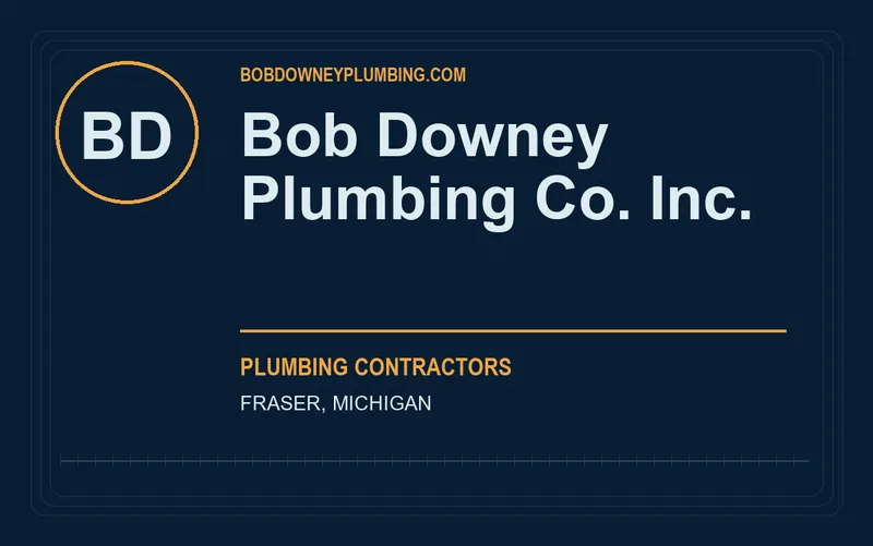 Bob Downey Plumbing Co. Inc. in Fraser, Michigan