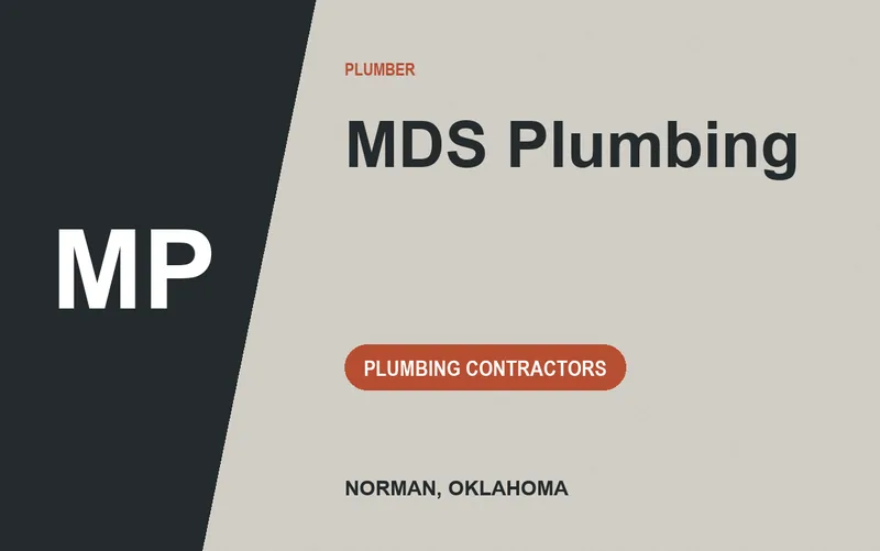 MDS Plumbing in Norman, Oklahoma