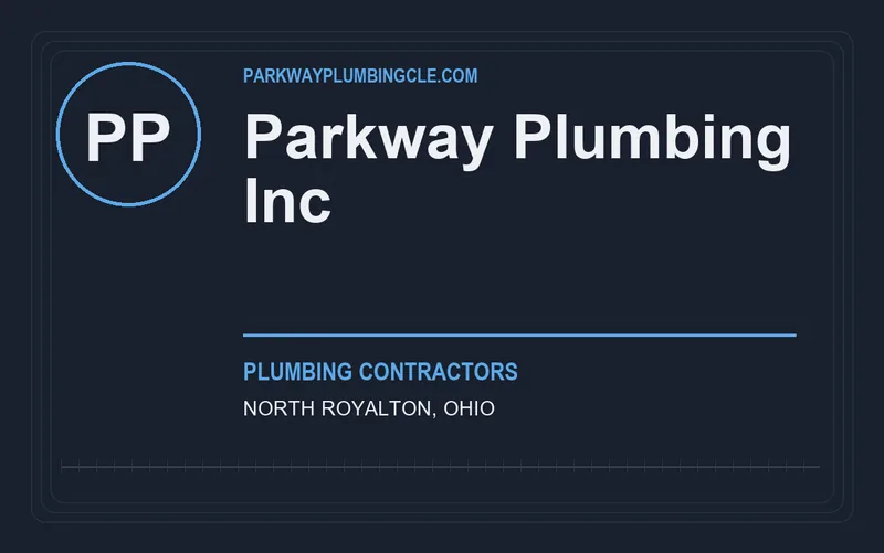 Parkway Plumbing Inc in North Royalton, Ohio