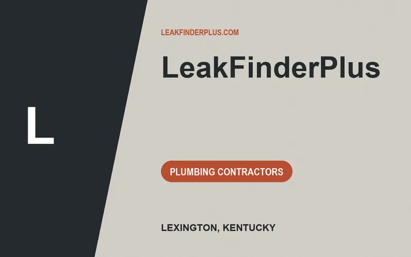 LeakFinderPlus in Lexington, Kentucky