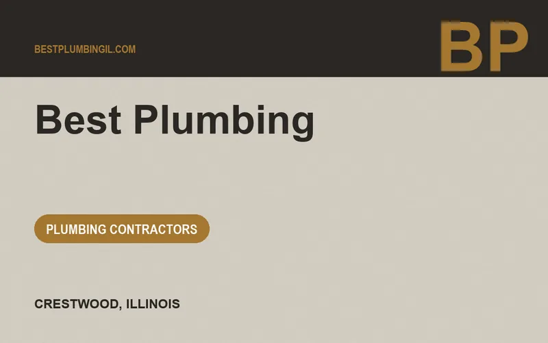 Best Plumbing in Crestwood, Illinois