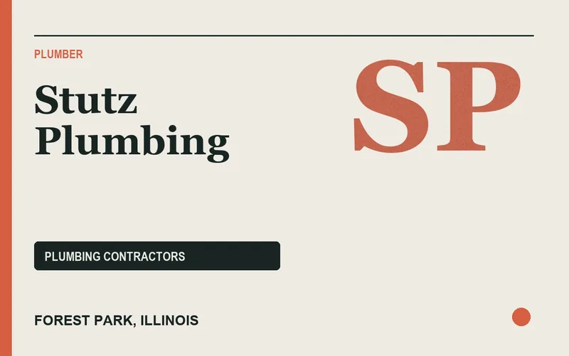 Stutz Plumbing in Forest Park, Illinois