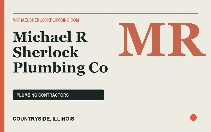 Michael R Sherlock Plumbing Co in Countryside, Illinois