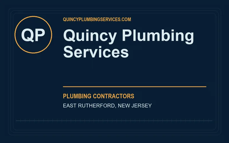 Quincy Plumbing Services in East Rutherford, New Jersey