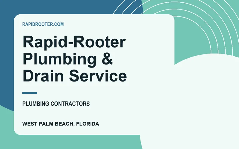 Rapid-Rooter Plumbing & Drain Service in West Palm Beach, Florida