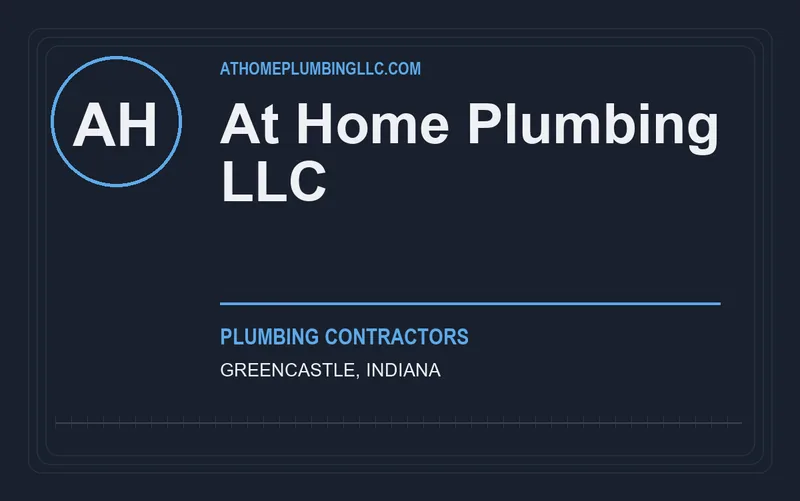 At Home Plumbing LLC in Greencastle, Indiana