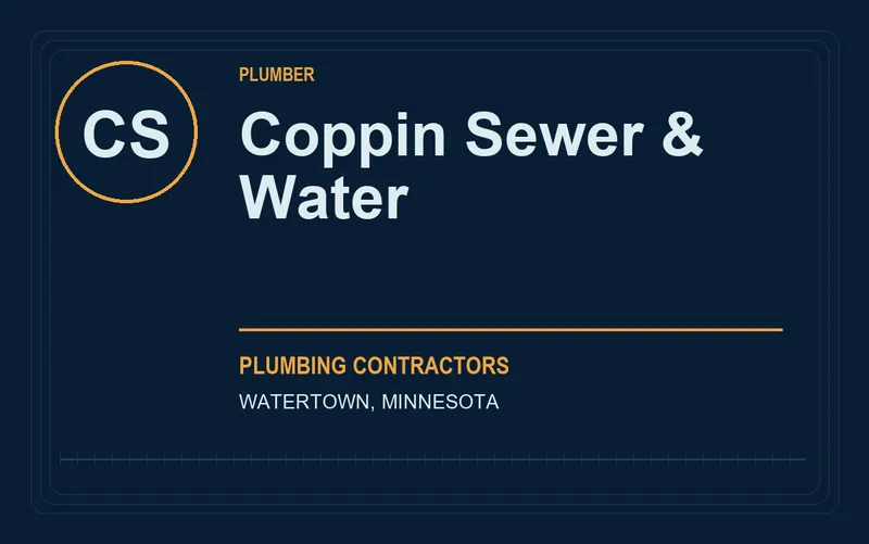 Coppin Sewer & Water in Watertown, Minnesota