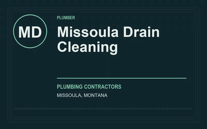 Missoula Drain Cleaning in Missoula, Montana