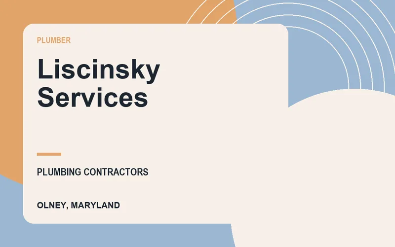 Liscinsky Services in Olney, Maryland
