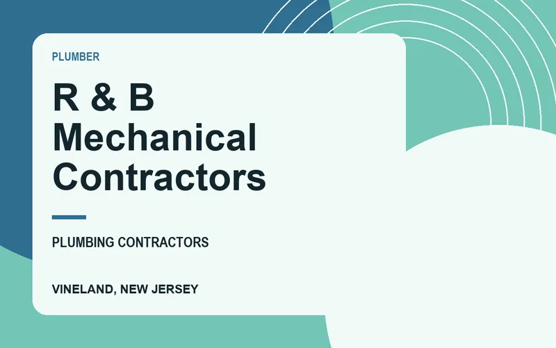 R & B Mechanical Contractors in Vineland, New Jersey