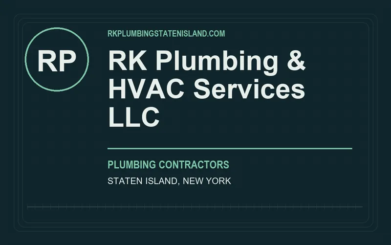 RK Plumbing & HVAC Services LLC in Staten Island, New York