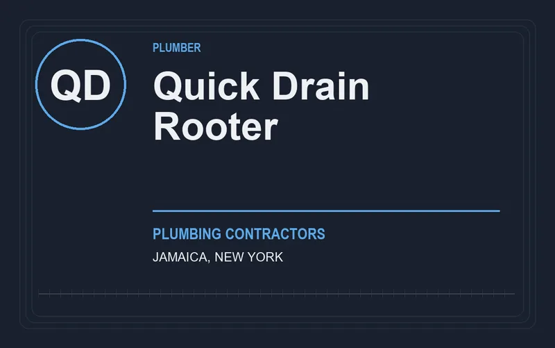 Quick Drain Rooter in Jamaica, New York