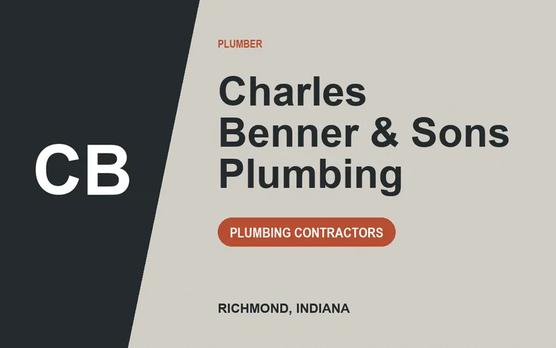 Charles Benner & Sons Plumbing in Richmond, Indiana