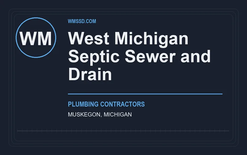 West Michigan Septic Sewer and Drain in Muskegon, Michigan