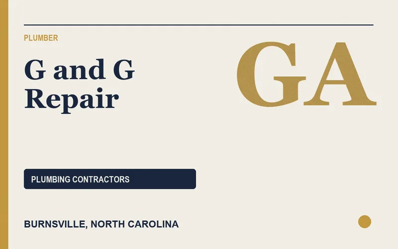 G and G Repair in Burnsville, North Carolina