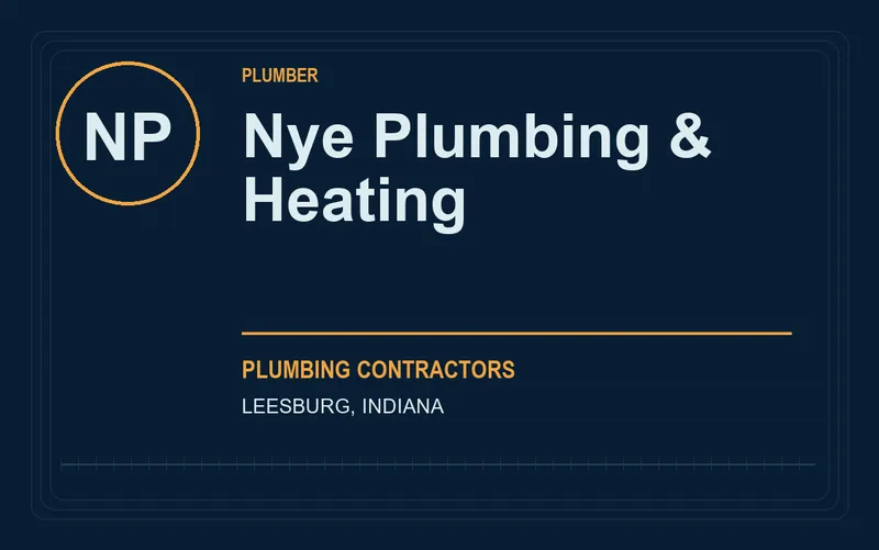 Nye Plumbing & Heating in Leesburg, Indiana
