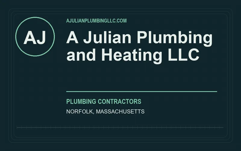 A Julian Plumbing and Heating LLC in Norfolk, Massachusetts