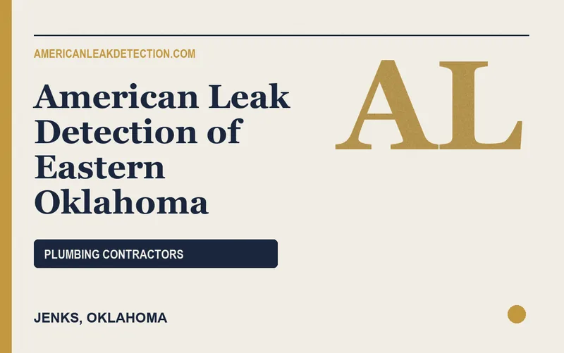 American Leak Detection of Eastern Oklahoma in Jenks, Oklahoma